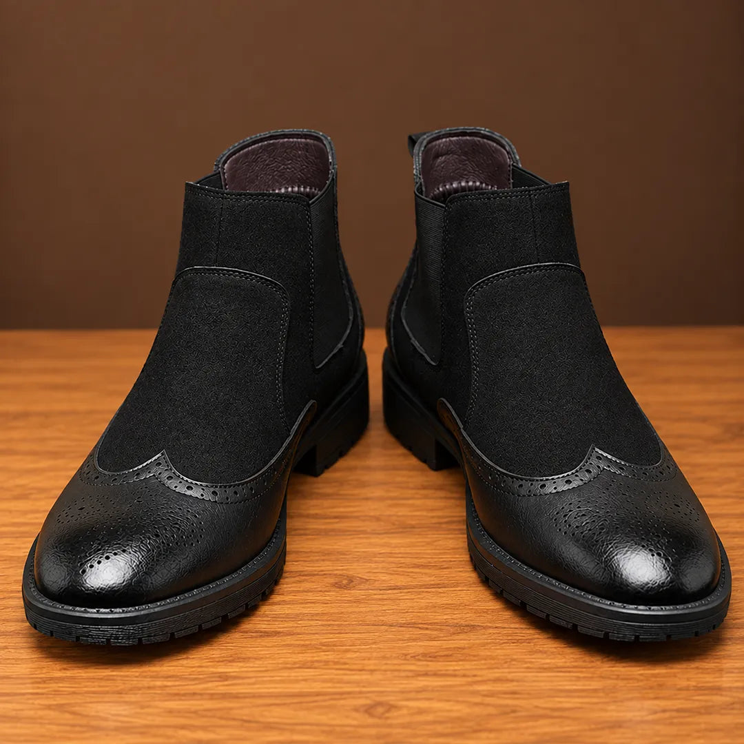 Classic Brogue Ankle Boots