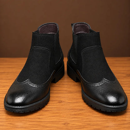 Classic Brogue Ankle Boots