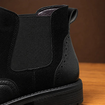Classic Brogue Ankle Boots