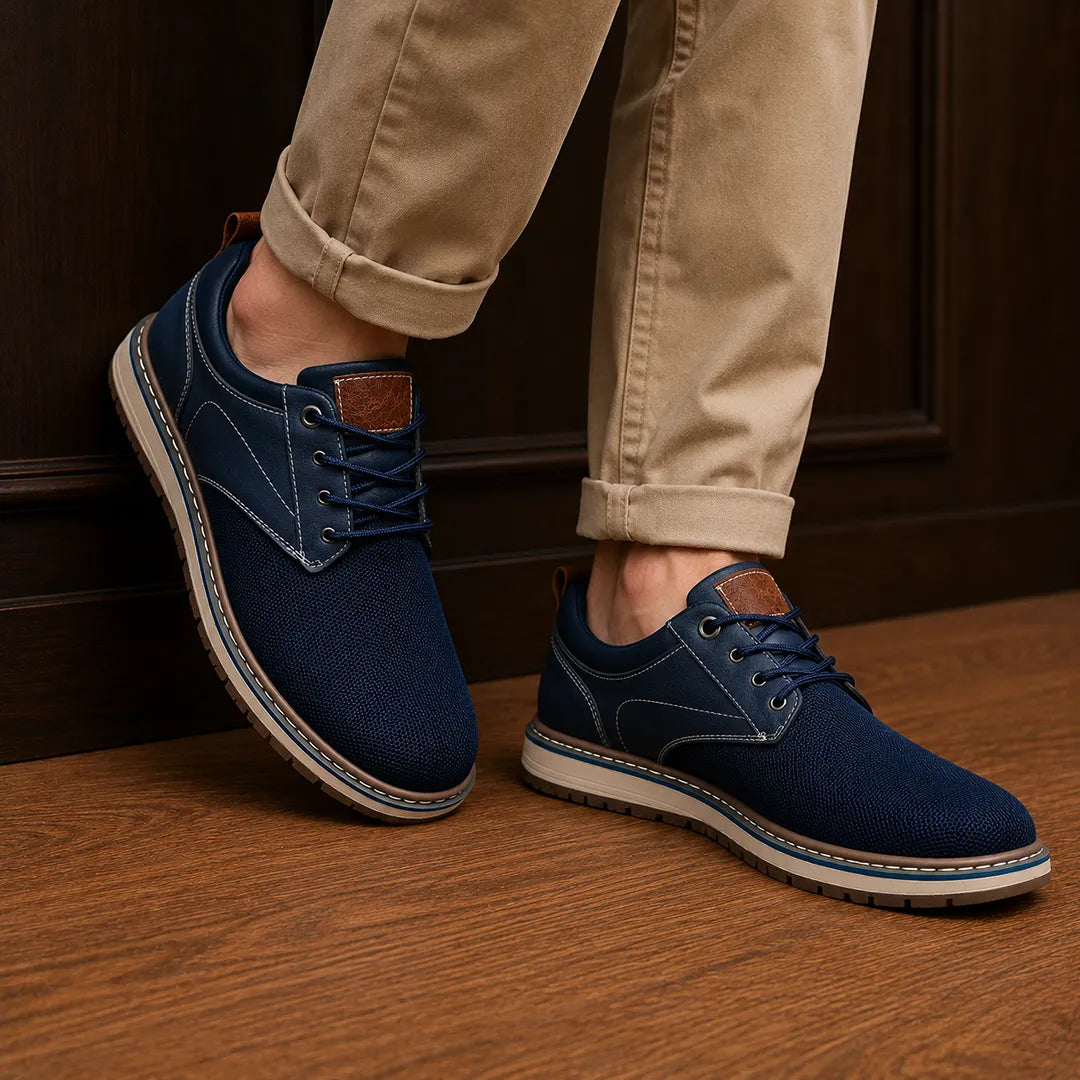 Classic Lace-Up Derby Shoes