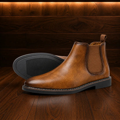 Classic Leather Chelsea Boots