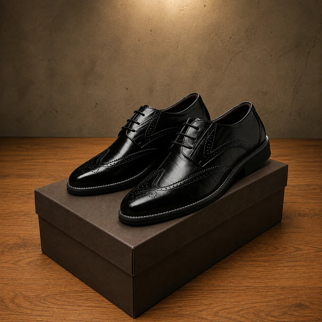 Classic Wingtip Dress Shoes