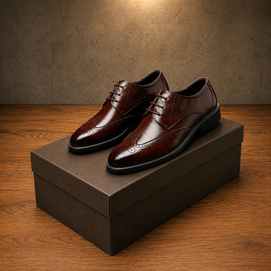 Classic Wingtip Dress Shoes