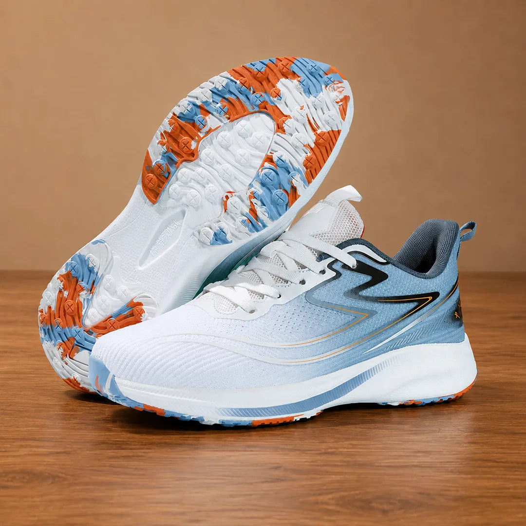 Cushioned Lace-Up Sneakers
