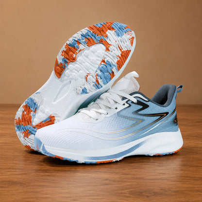 Cushioned Lace-Up Sneakers