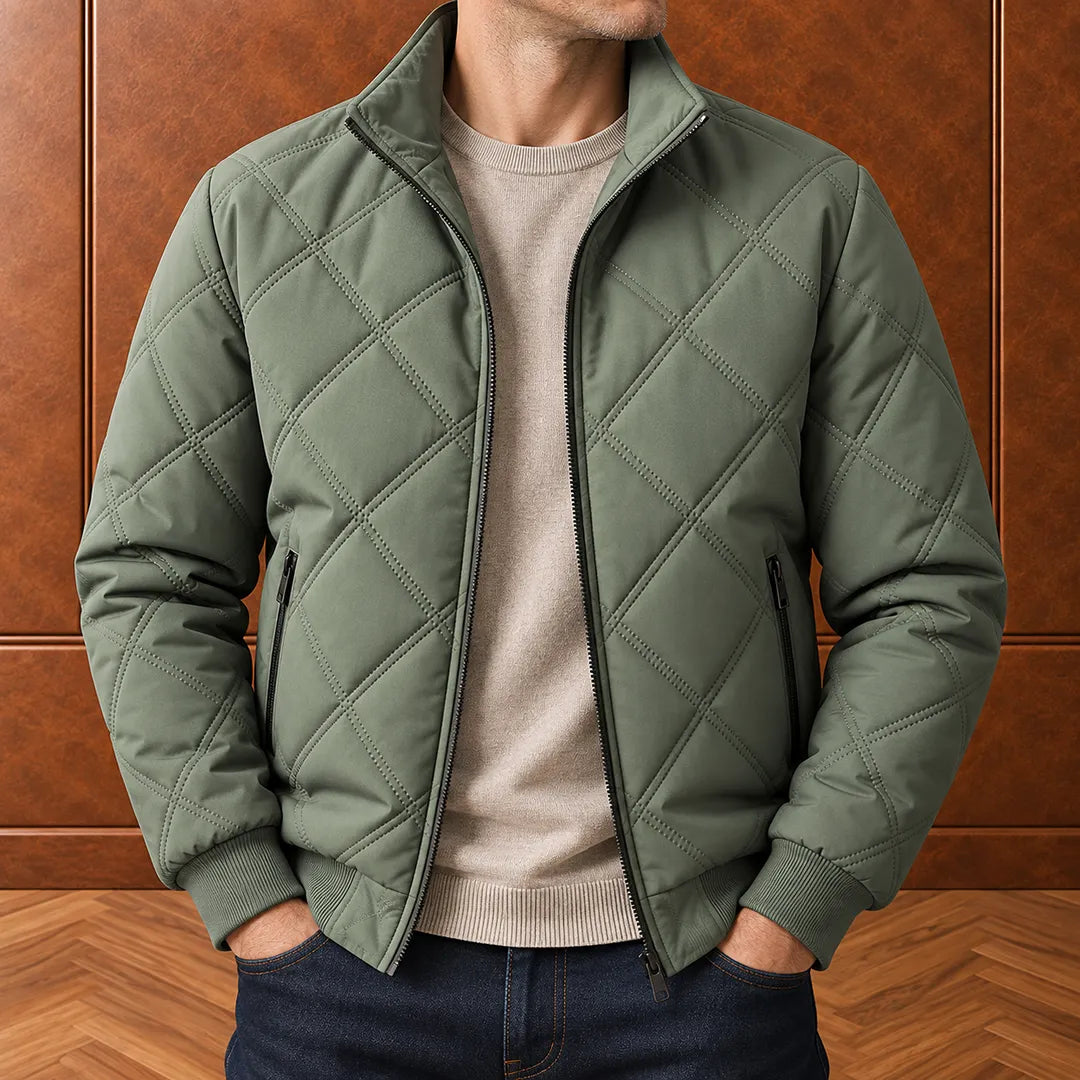 Diamond Quilted Jacket