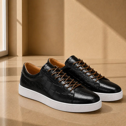 Embossed Casual Sneakers