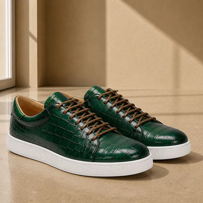 Embossed Casual Sneakers