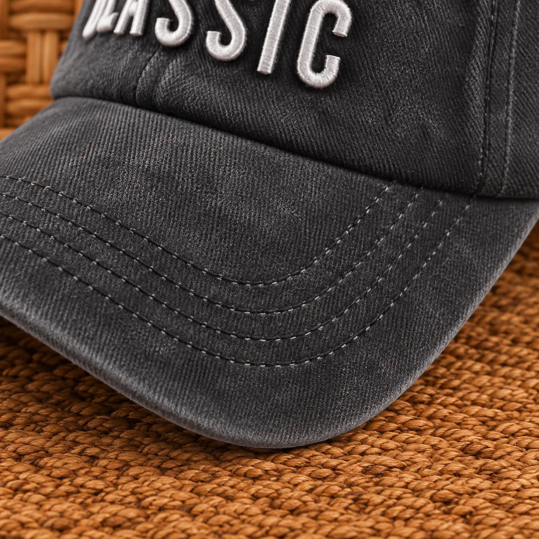 Embroidered Graphic Cap
