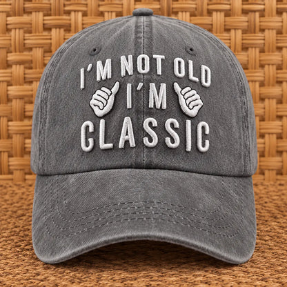 Embroidered Graphic Cap