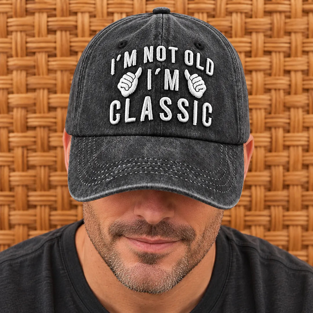 Embroidered Graphic Cap