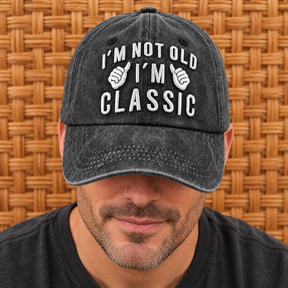 Embroidered Graphic Cap