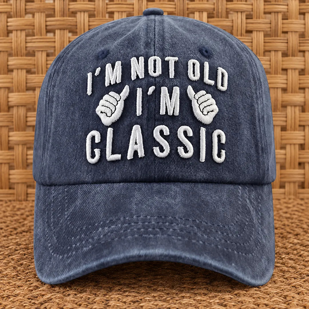 Embroidered Graphic Cap