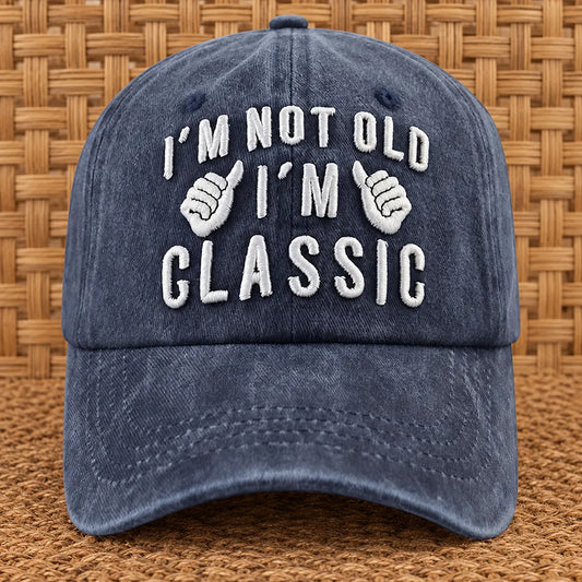 Embroidered Graphic Cap