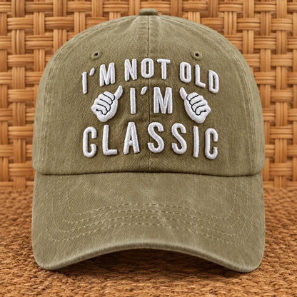 Embroidered Graphic Cap