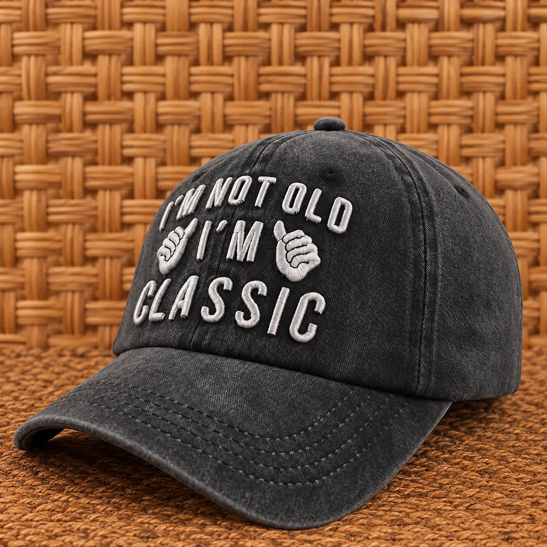 Embroidered Graphic Cap
