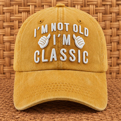 Embroidered Graphic Cap