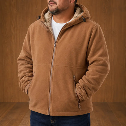 Fleece Zip-Up Hooded Jacket