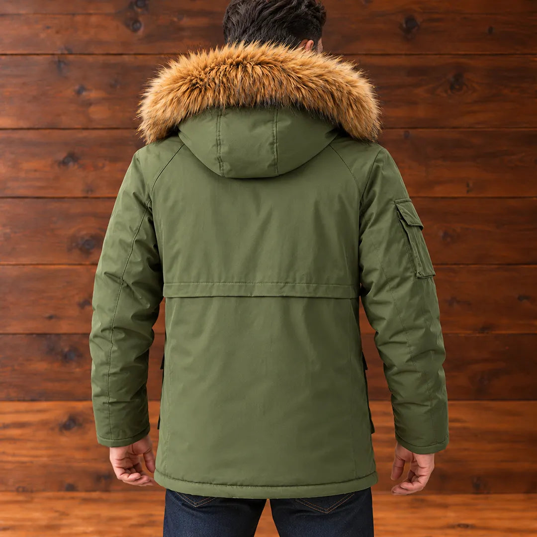 Fluffy Hood Jacket