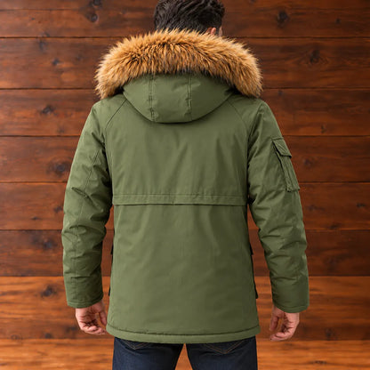 Fluffy Hood Jacket