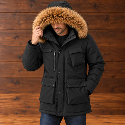 Fluffy Hood Jacket