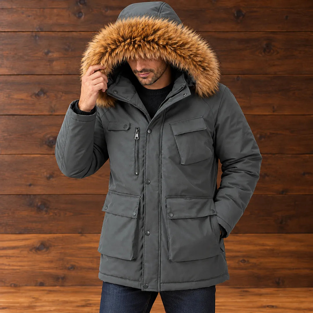 Fluffy Hood Jacket