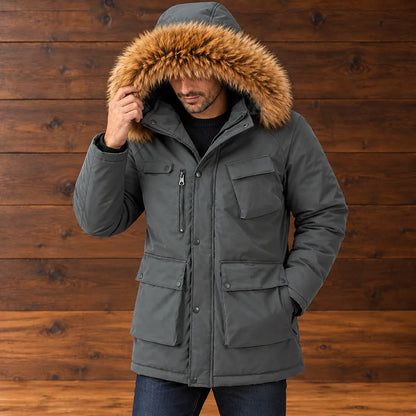 Fluffy Hood Jacket