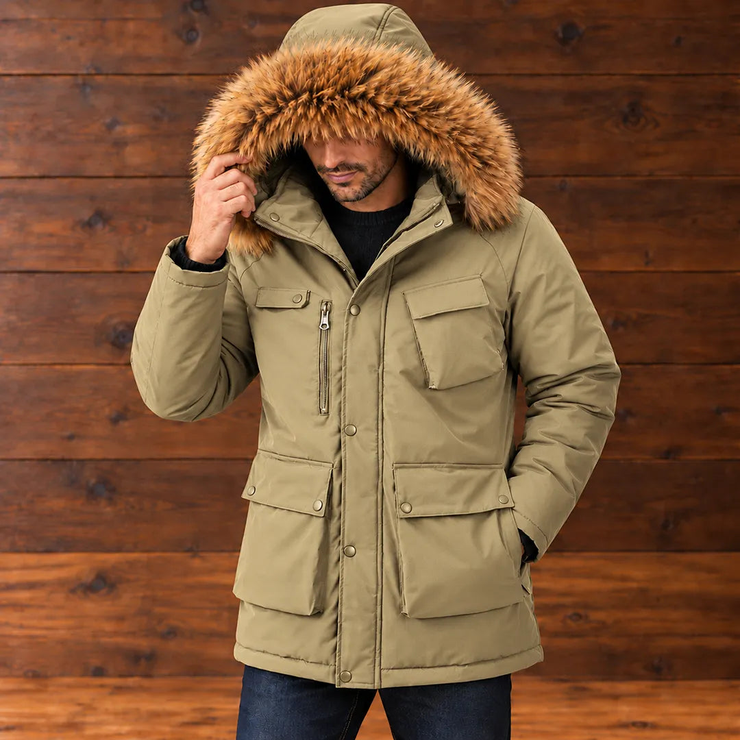 Fluffy Hood Jacket