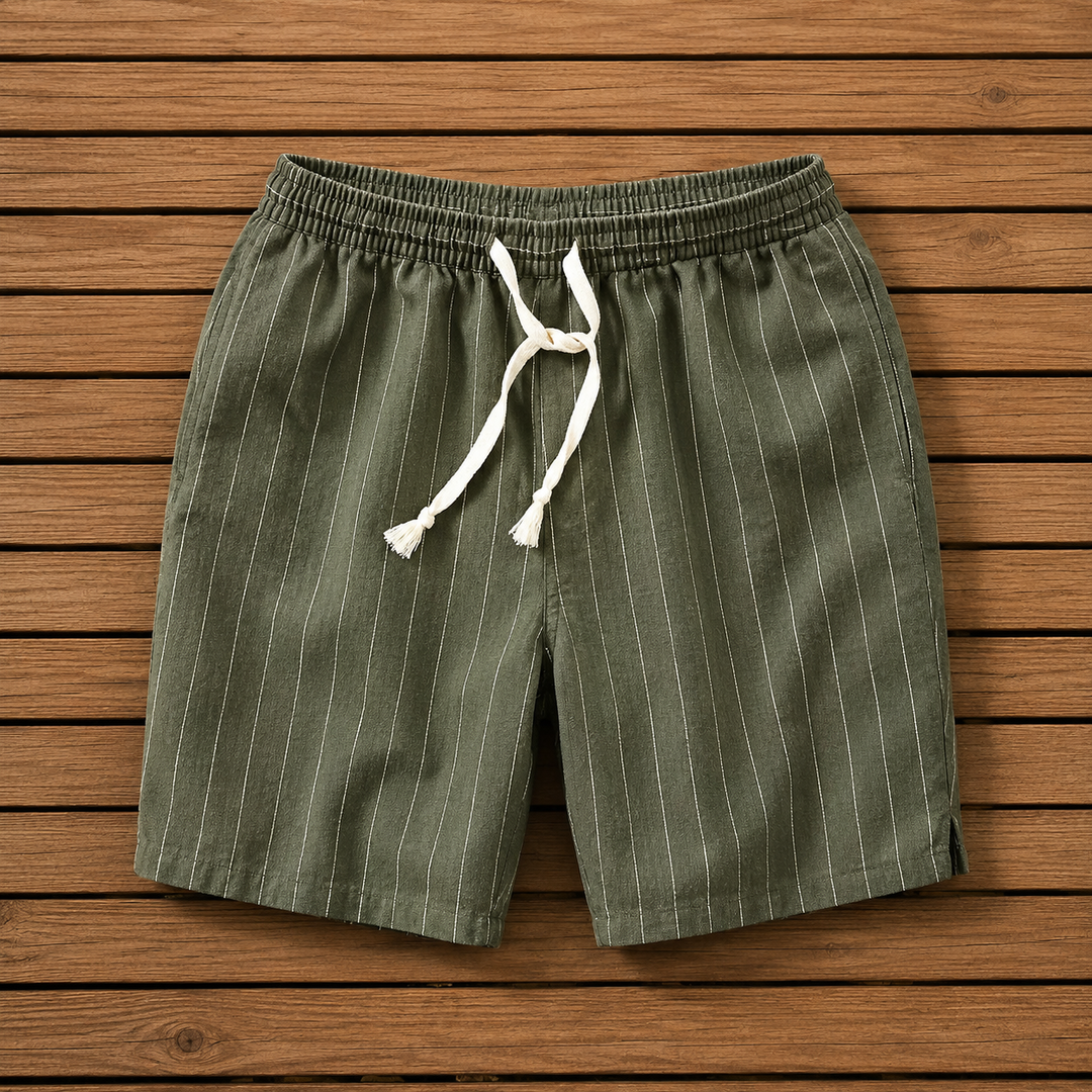 Classic Striped Shorts
