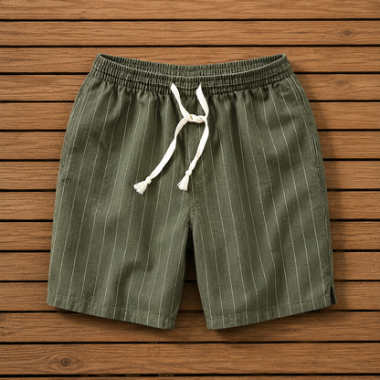 Classic Striped Shorts