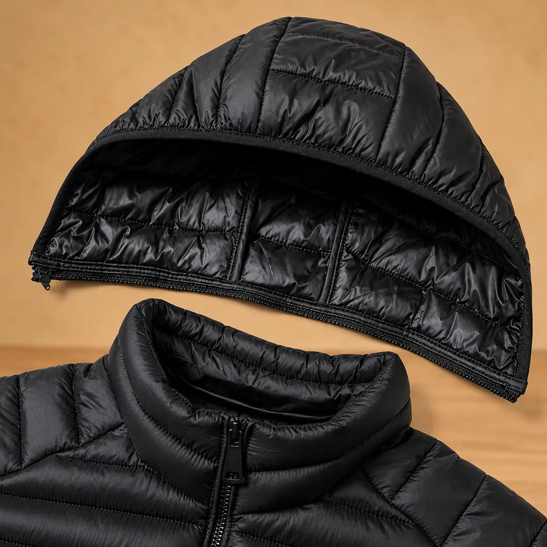 Hooded Quilted Puffer Jacket