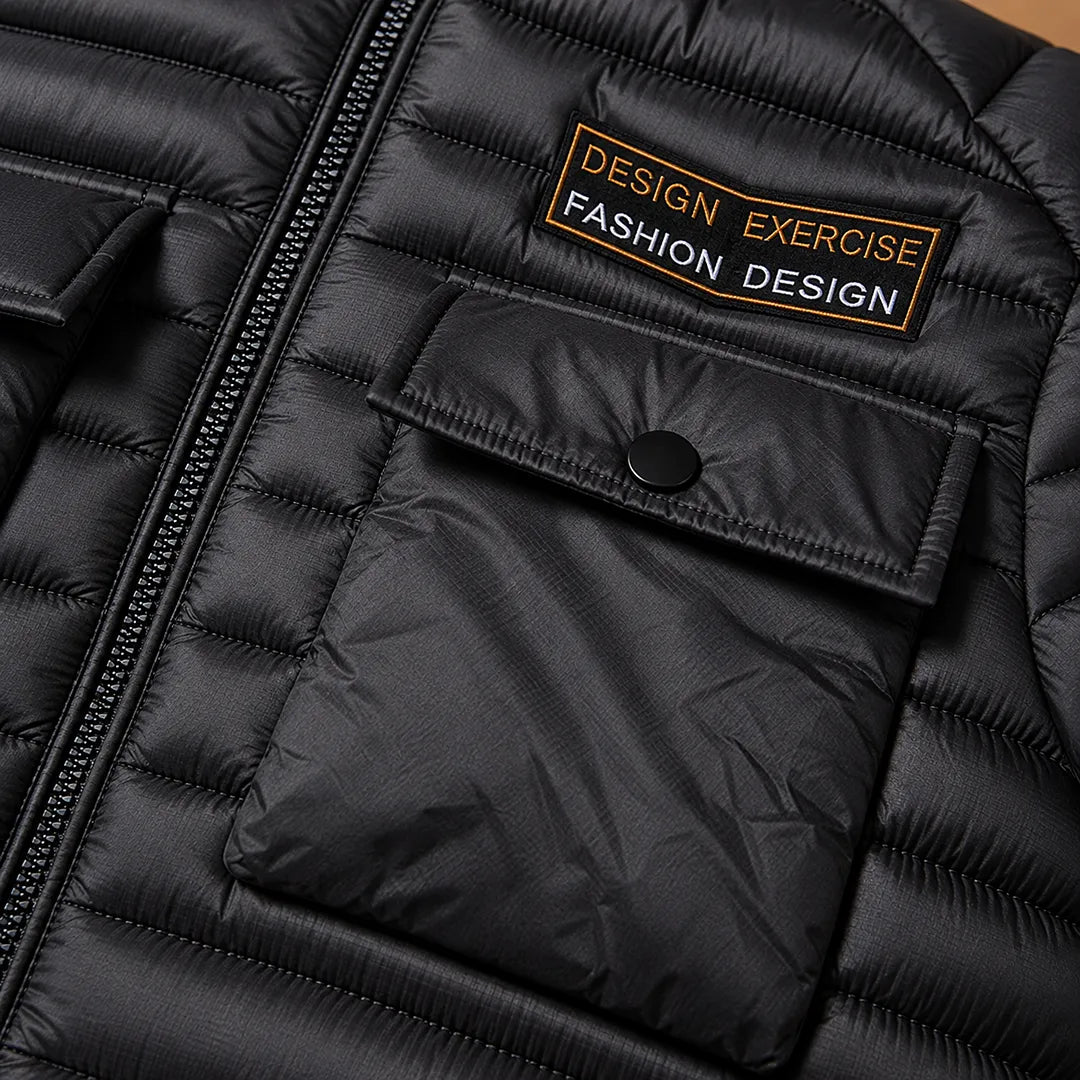 Hooded Quilted Puffer Jacket