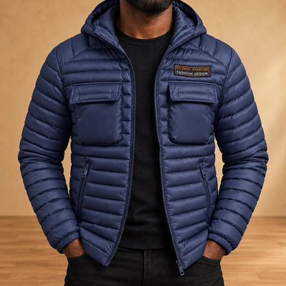 Hooded Quilted Puffer Jacket