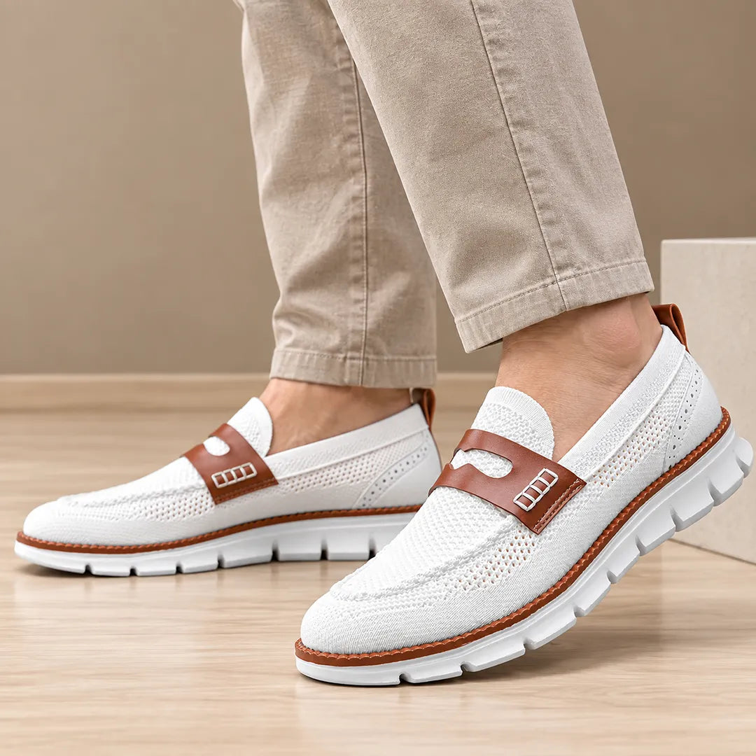Knit Penny Loafers