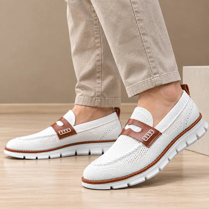 Knit Penny Loafers
