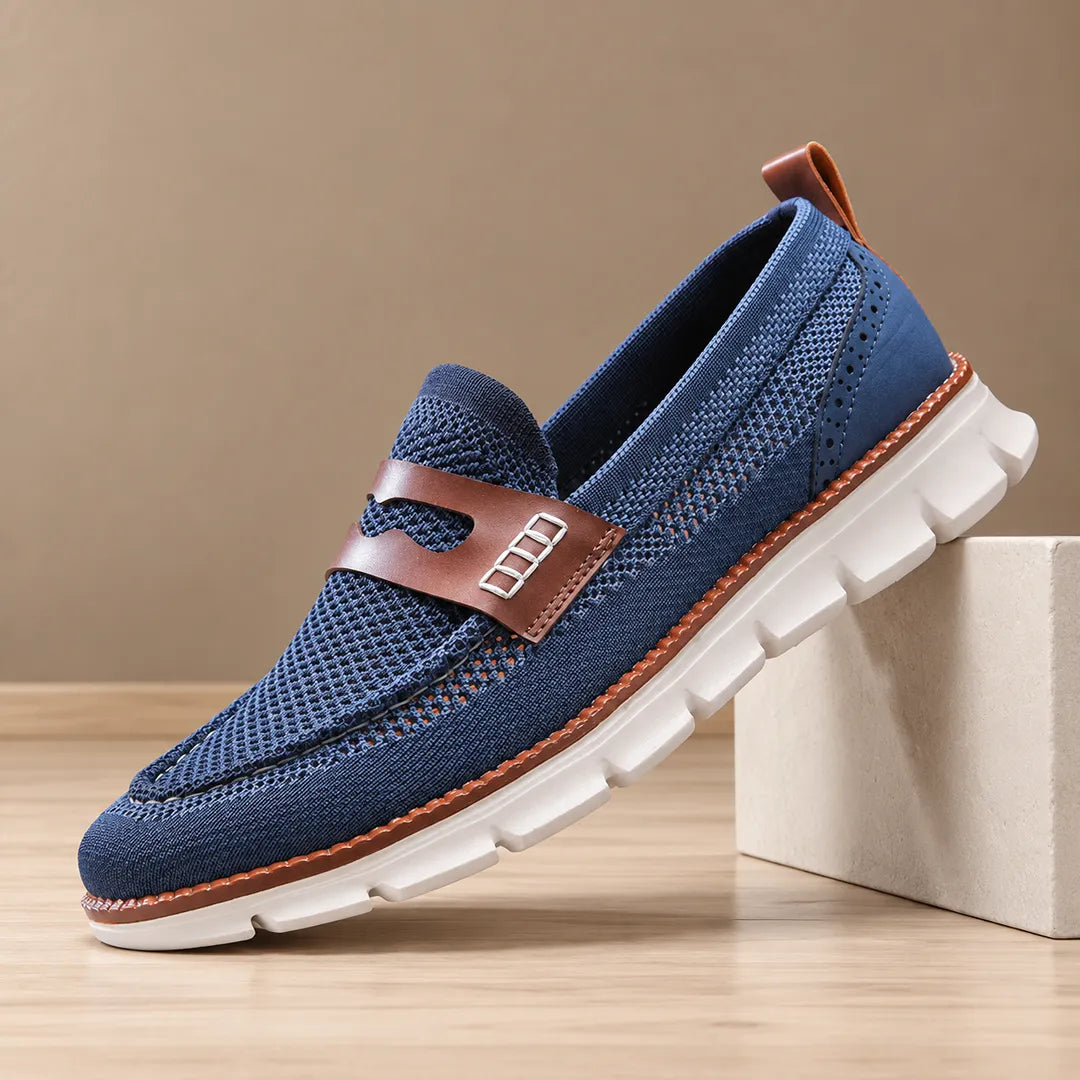 Knit Penny Loafers