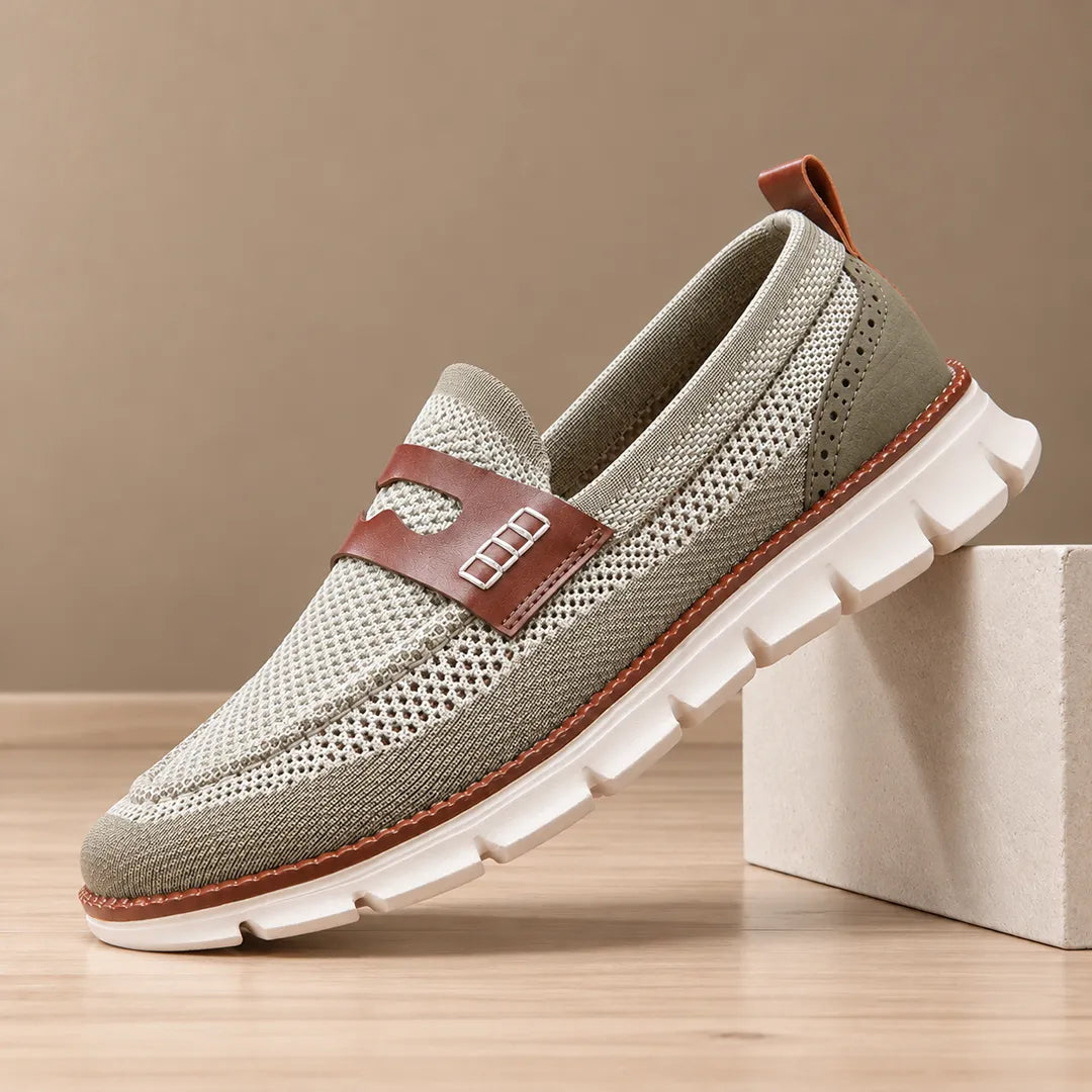 Knit Penny Loafers