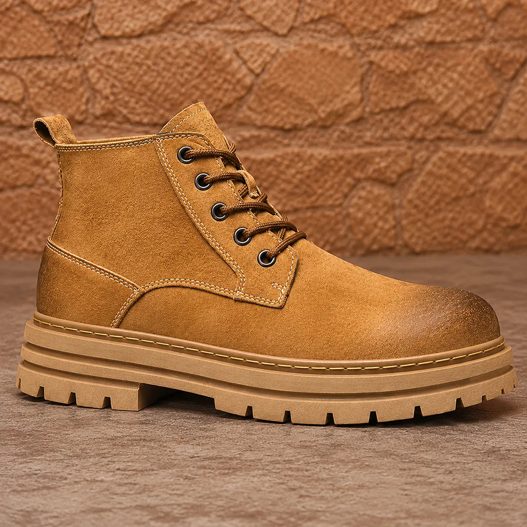 Lace-Up Ankle Boots