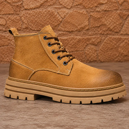 Lace-Up Ankle Boots