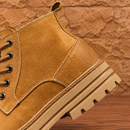 Lace-Up Ankle Boots