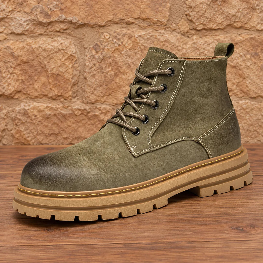 Lace-Up Ankle Boots
