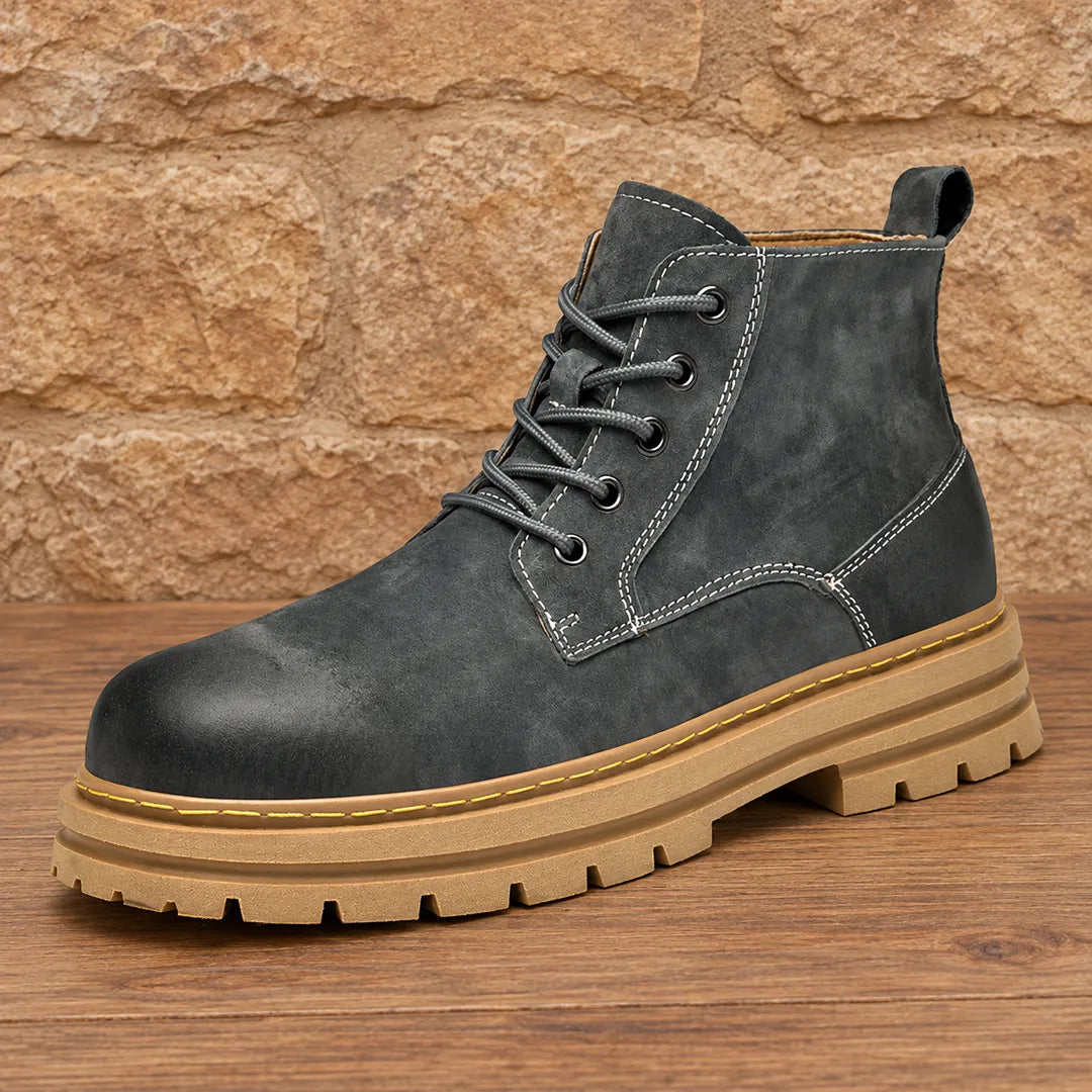 Lace-Up Ankle Boots