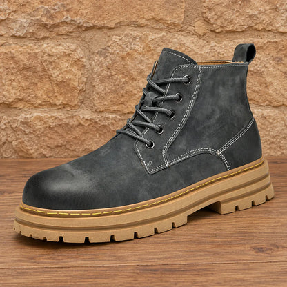 Lace-Up Ankle Boots