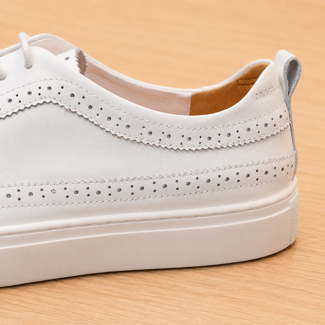 Elegant Handcrafted Leather Sneakers