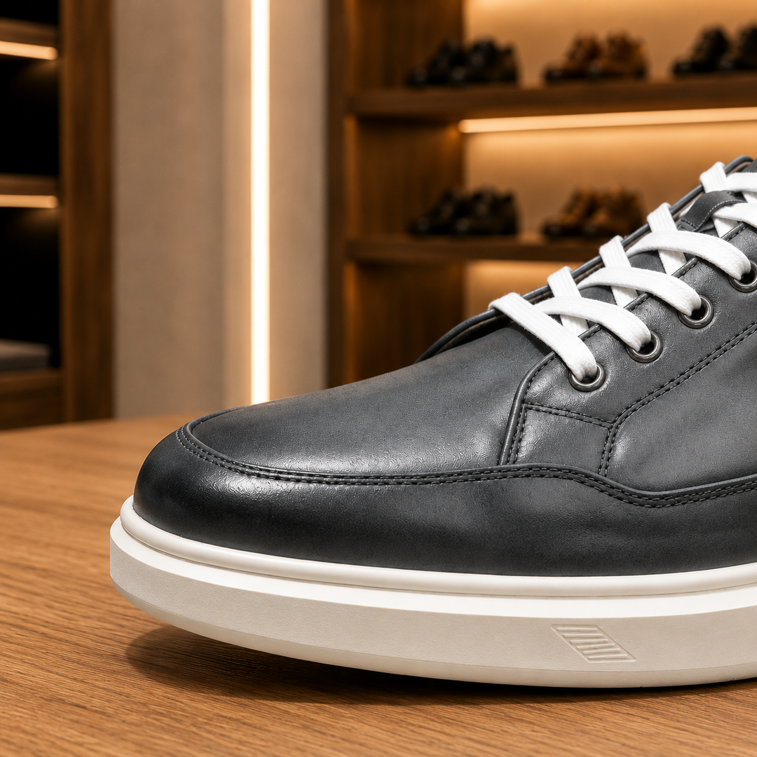 Elegant Minimalist Leather Sneakers