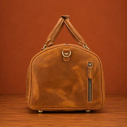 Leather Carryall Bag