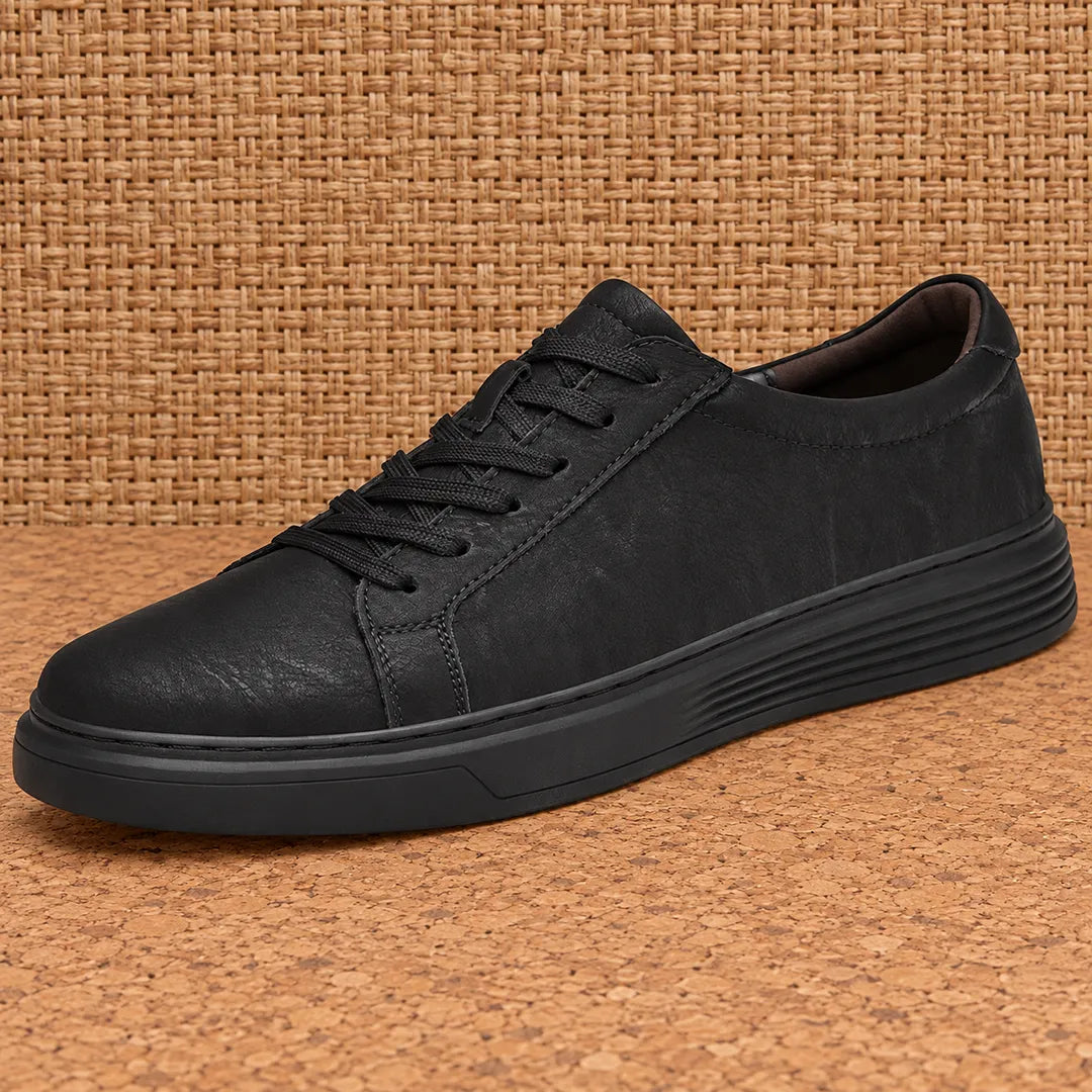 Low-Top Panel Sneakers