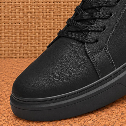 Low-Top Panel Sneakers