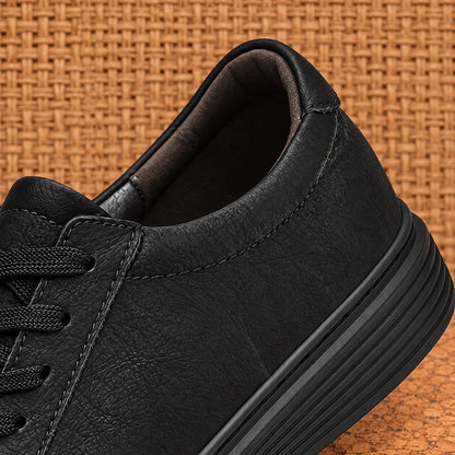 Low-Top Panel Sneakers