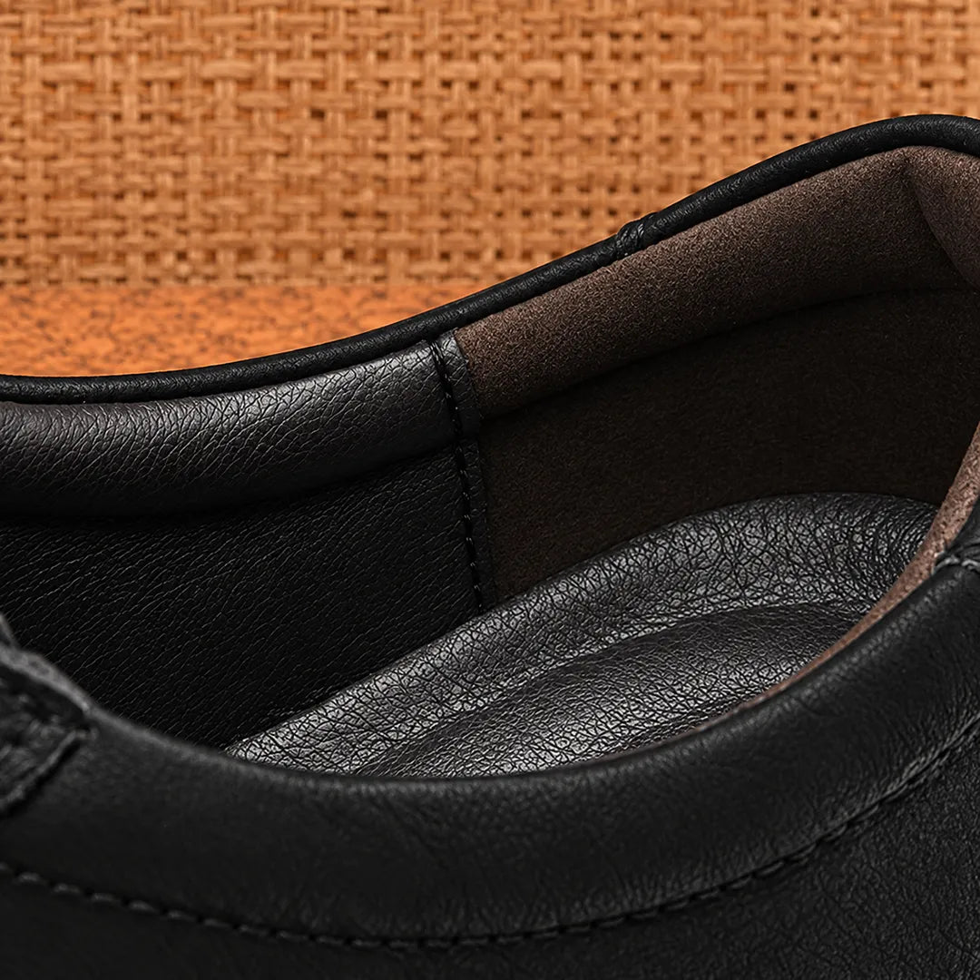 Low-Top Panel Sneakers